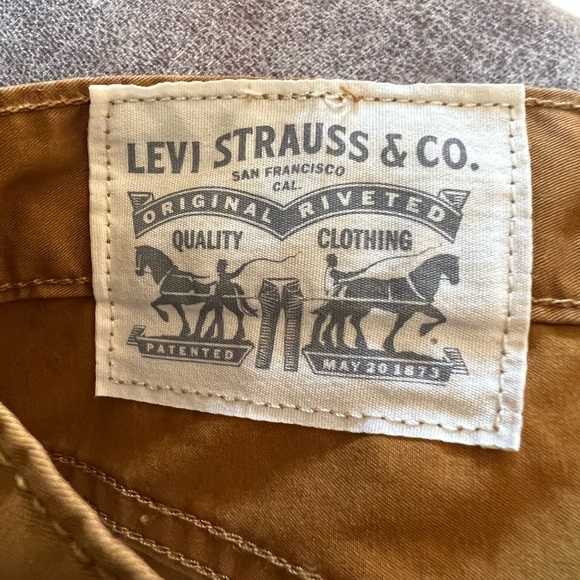 Mens Levi Strauss & Co. 6 Pocket 100% Cotton Carhartt Brown Work/Casual Pant - Picture 9 of 9